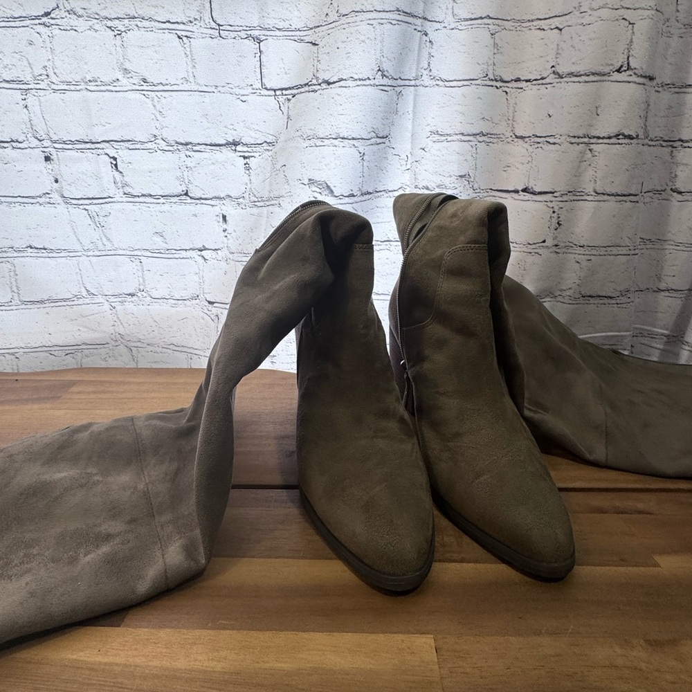 BP Women's Suede Knee-High Boots - Picture 2 of 5